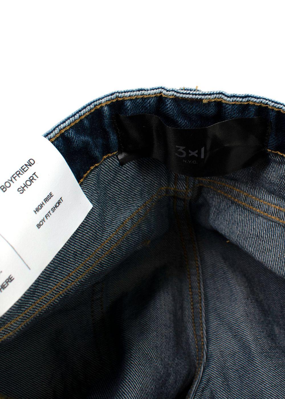 3x1 Denim Boyfriend Shorts
