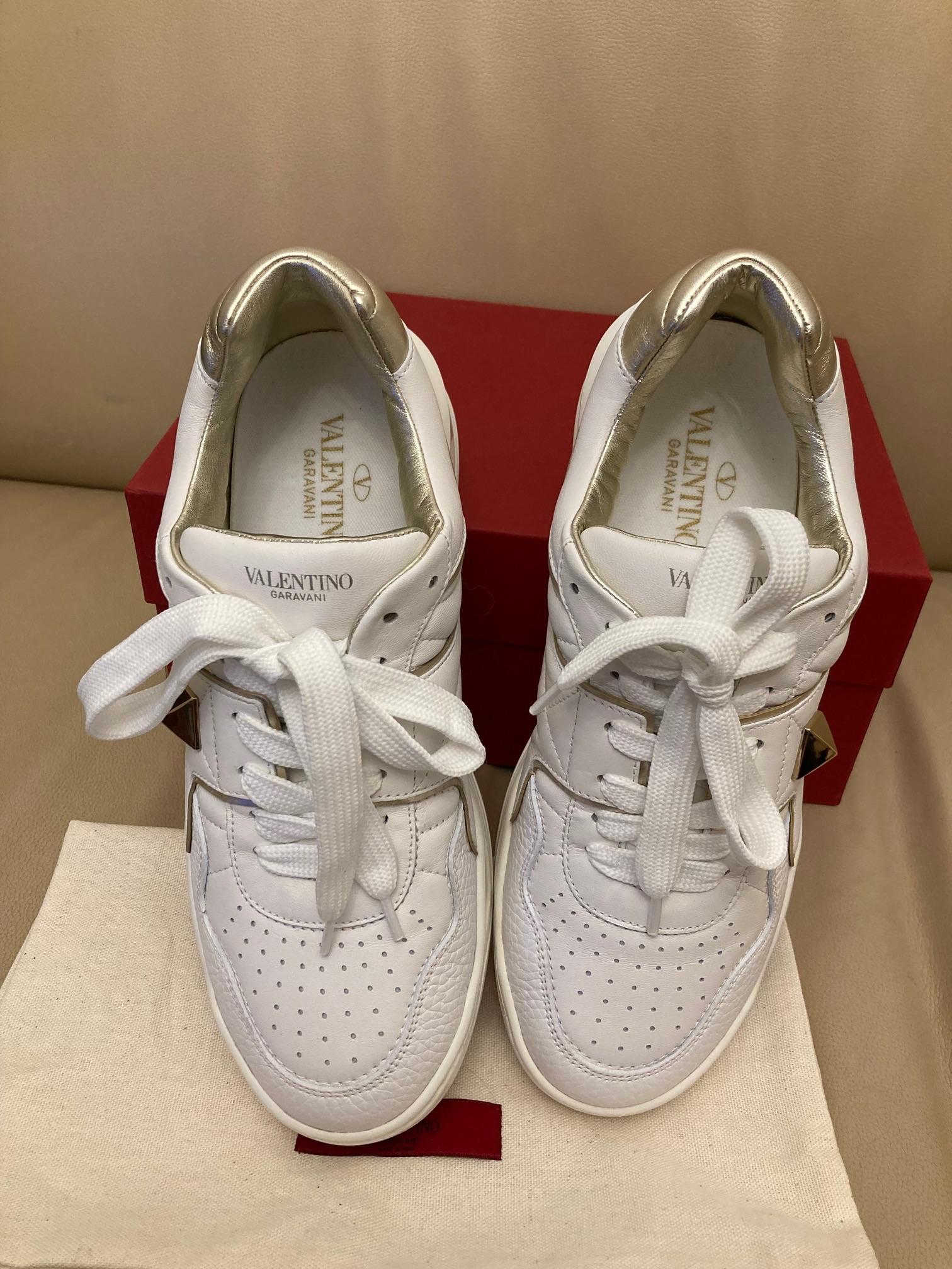 Nappa One-Stud Low Top Sneakers