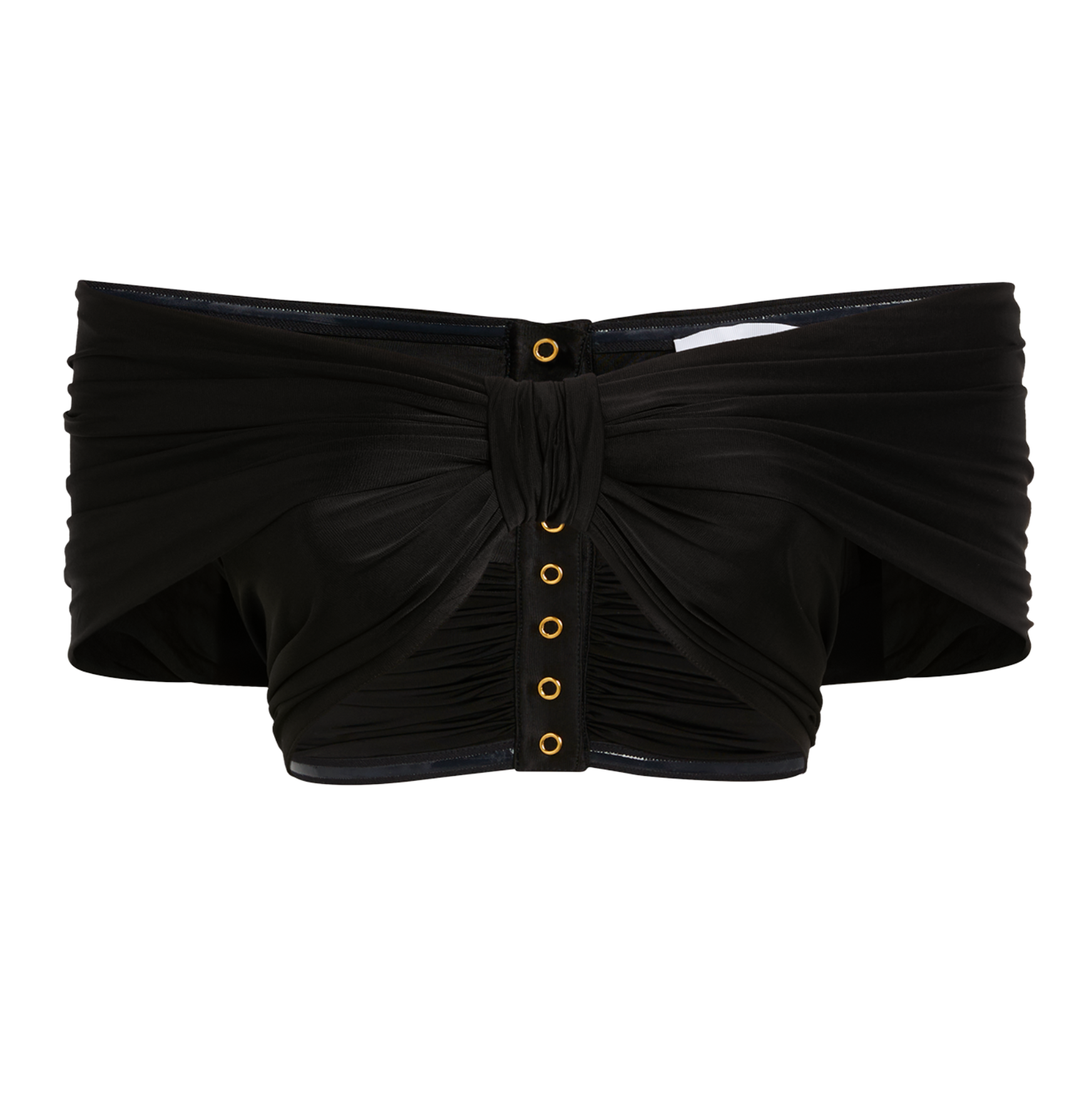 Paco Rabanne Knot Off Shoulder Top