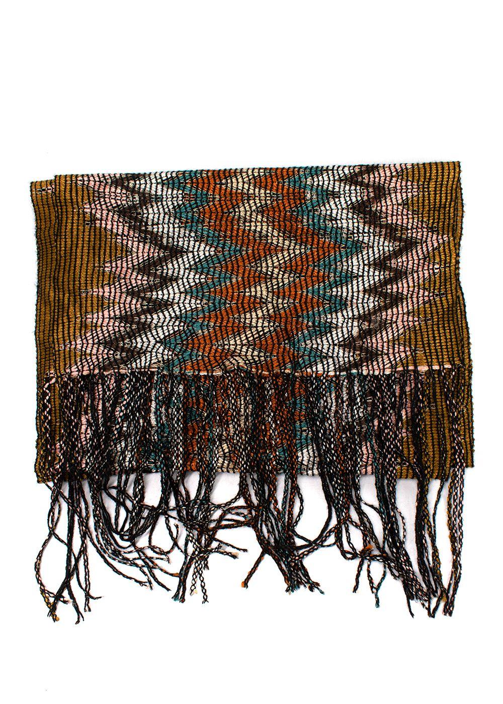 Missoni Multi-Colour Zigzag Scarf