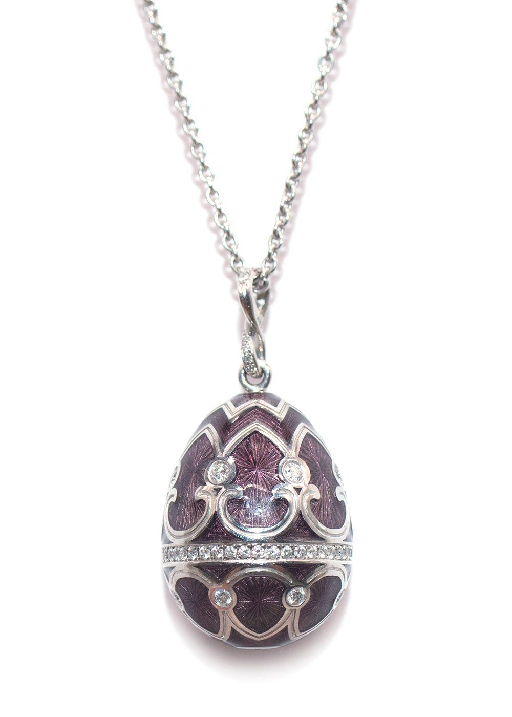 Fabergé Palais Tsarskoye Selo Prune Pendant