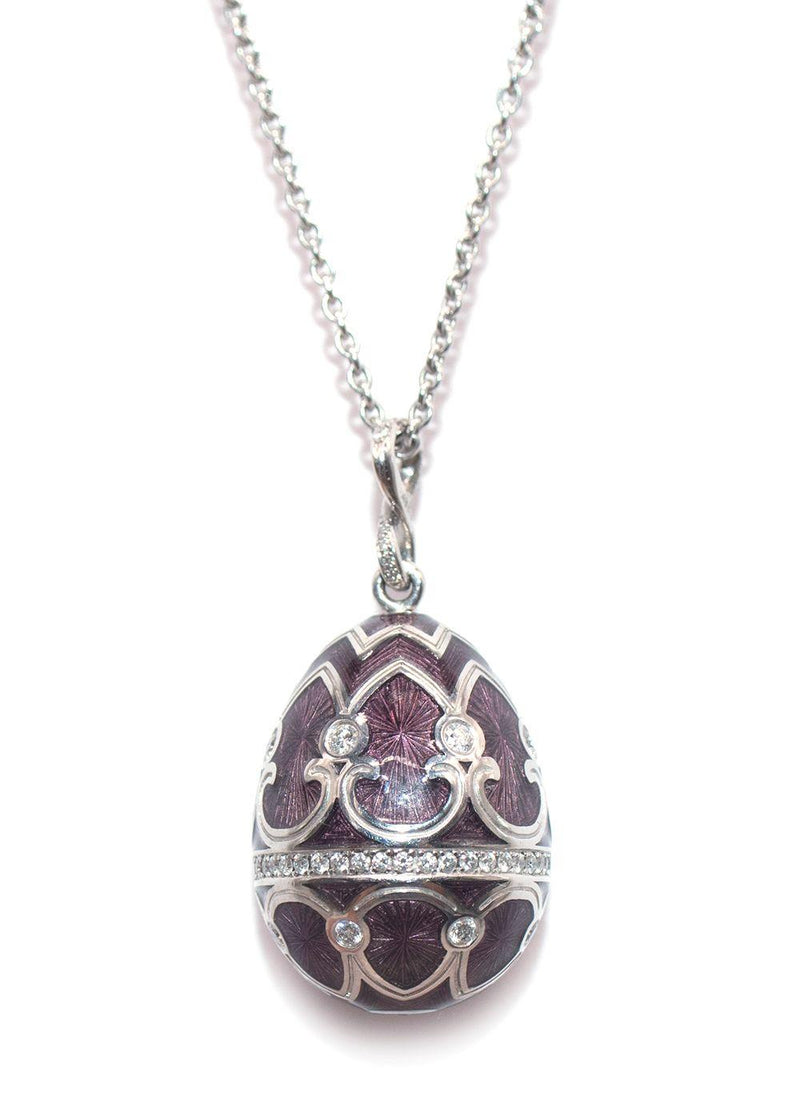Fabergé Palais Tsarskoye Selo Prune Pendant