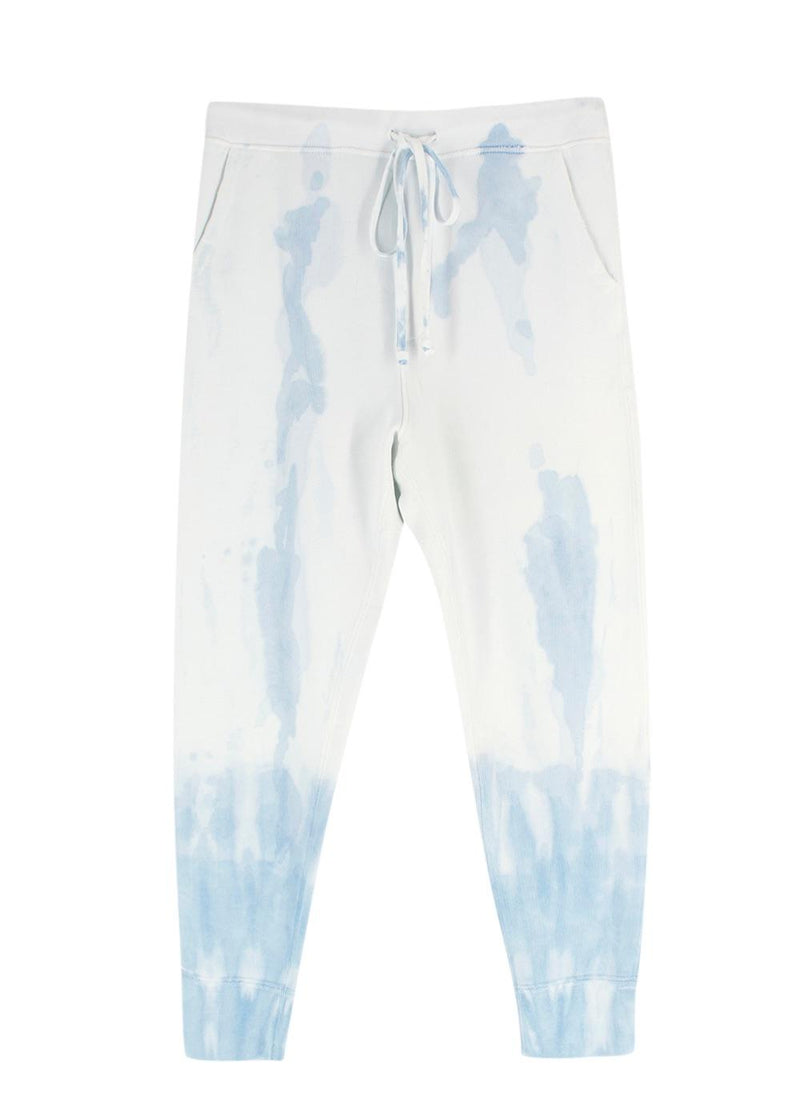 Nili Lotan Blue Tie Dye Hoodie and Joggers Tracksuit Set