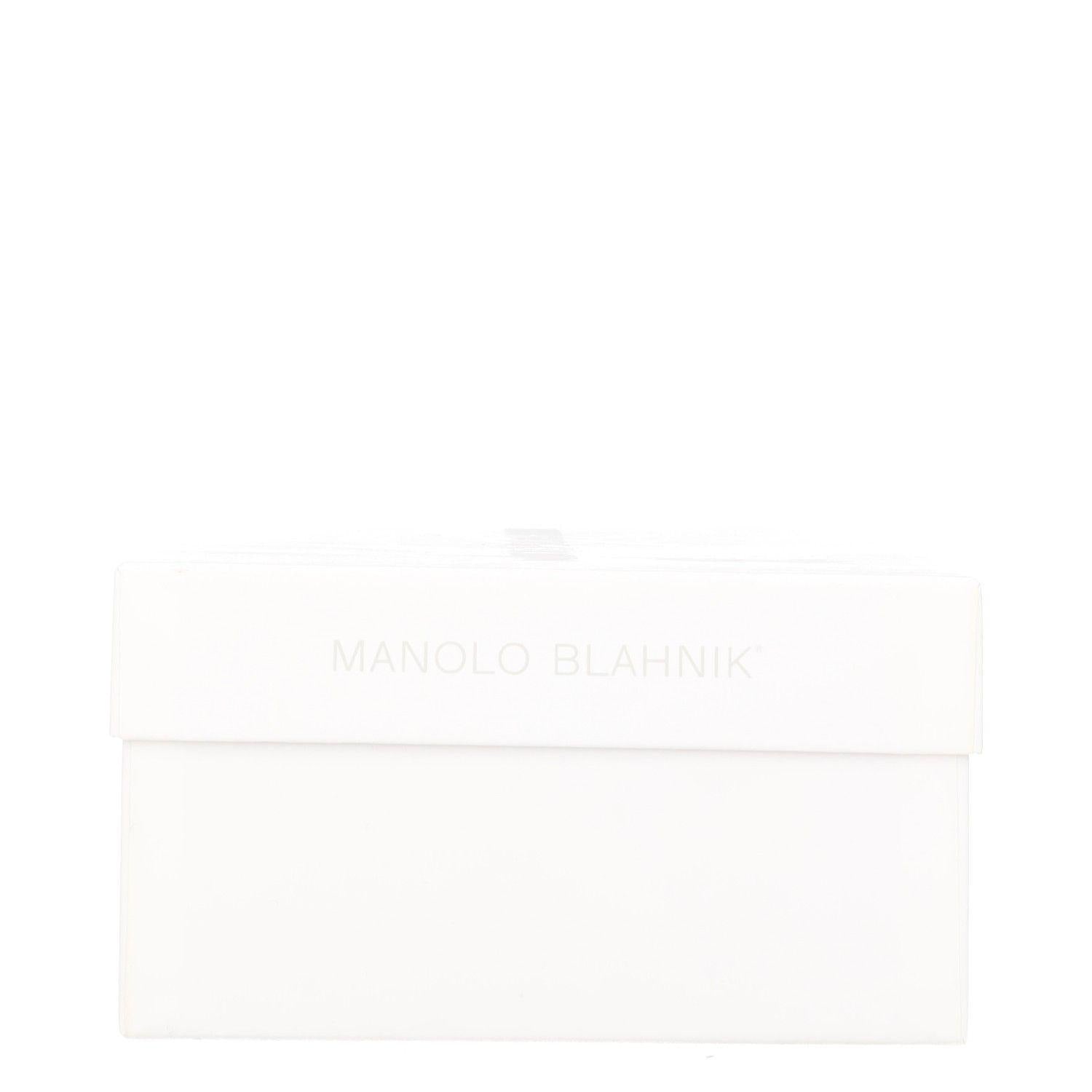 Manolo Blahnik Lurum 90MM Embellished Satin Mules