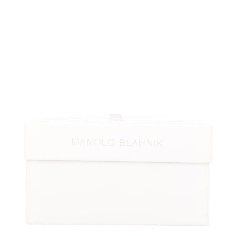 Manolo Blahnik Lurum 90MM Embellished Satin Mules