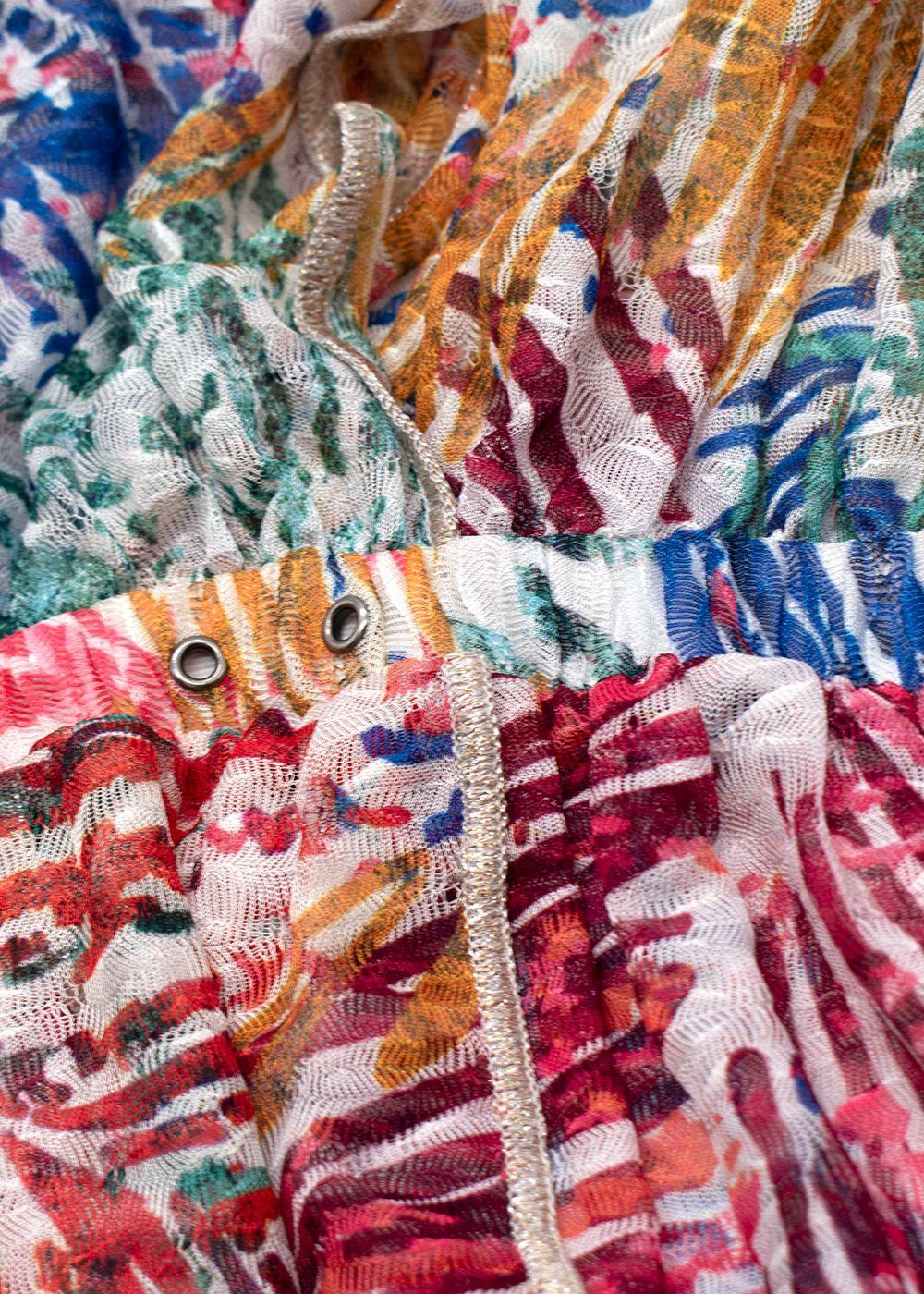 Missoni Mare Print Beach Mini Dress