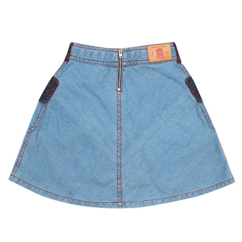 Little Marc Jabobs Girls 6Y Denim Skirt