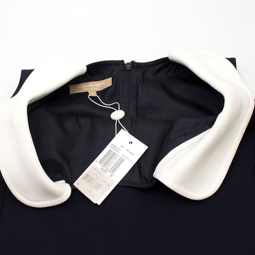 Michael Kors Navy Sleeveless Top