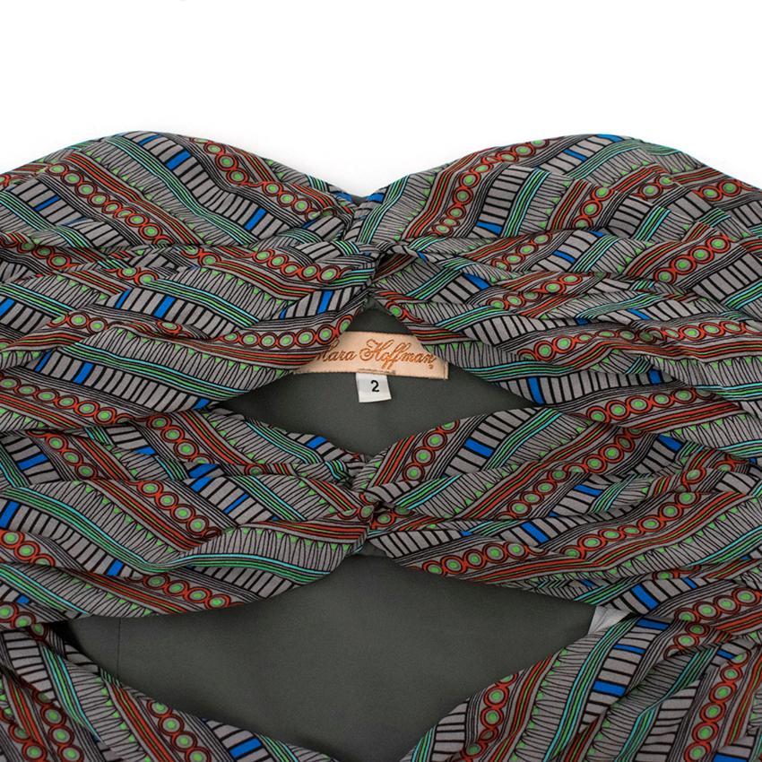 Mara Hoffman Patterned Strapless Dress