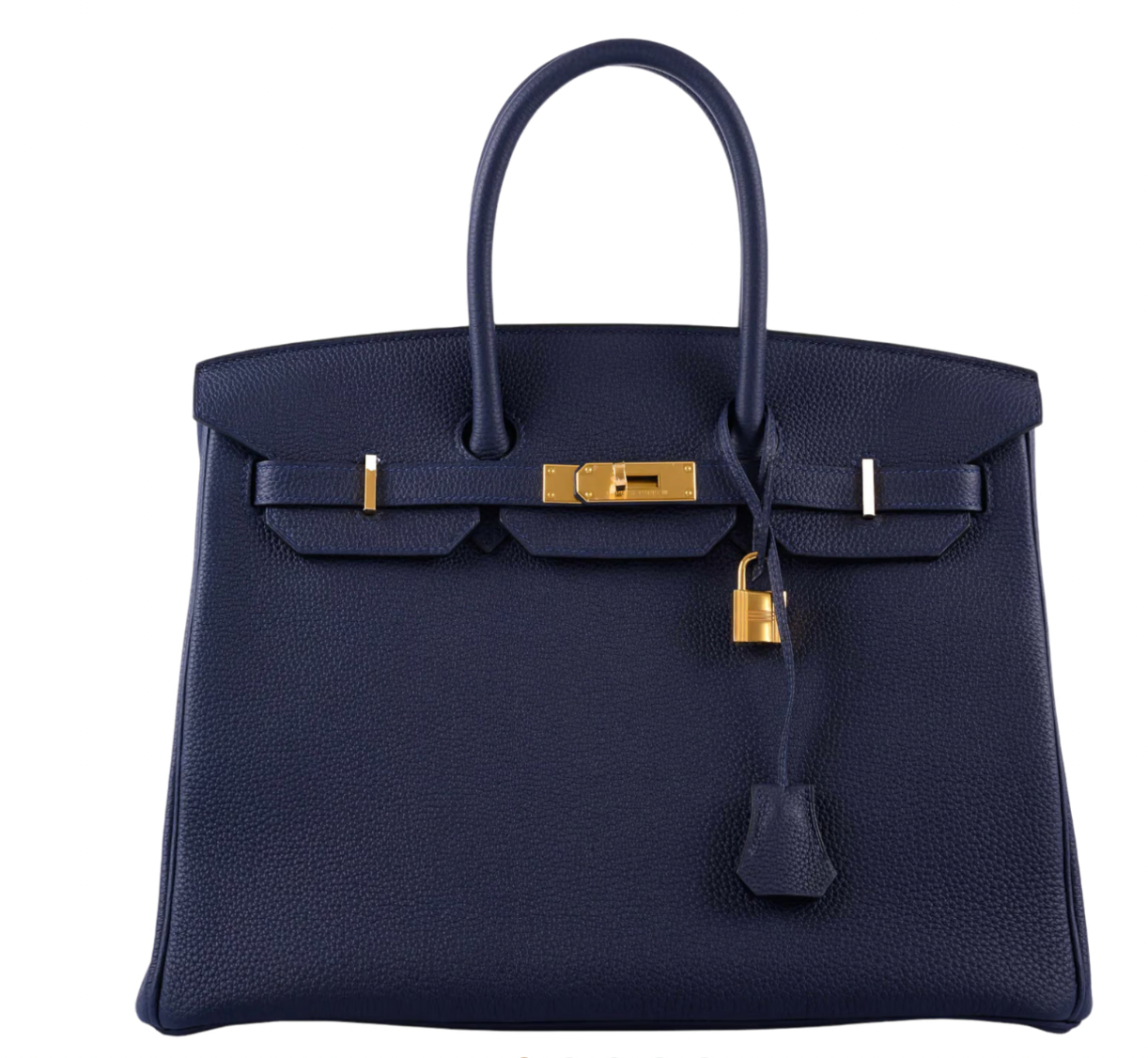 Hermès Birkin 35cm in Togo Bleu Nuit with Gold Hardware