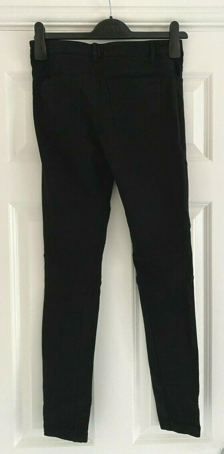 Vince Black High Waist Ankle Crop Pants