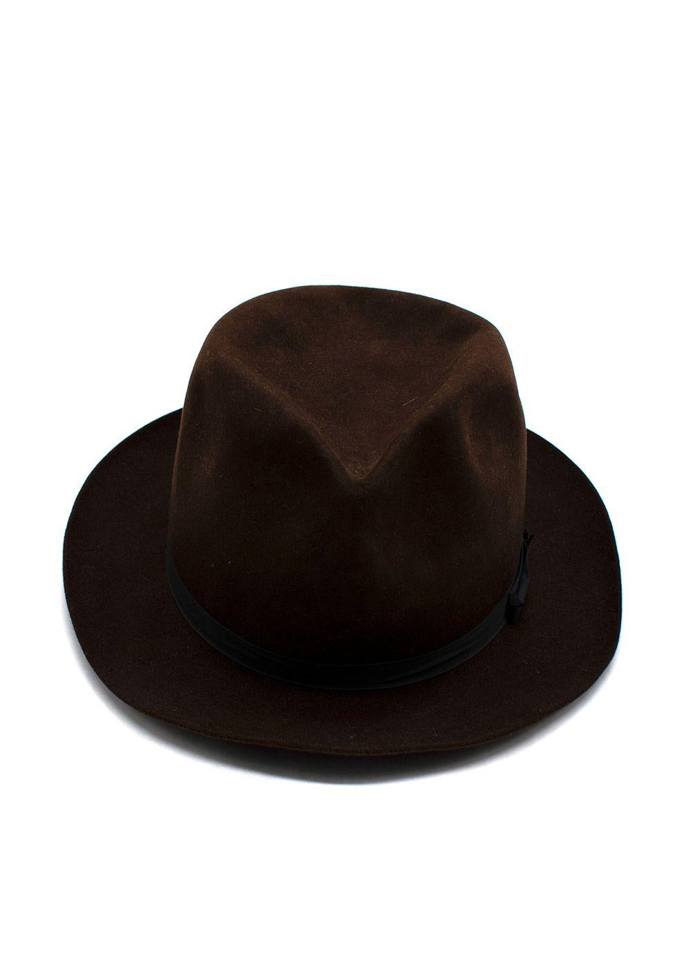 Lock & Co Brown Trilby Hat