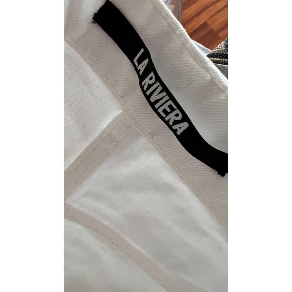White Straight Leg Le Jeans