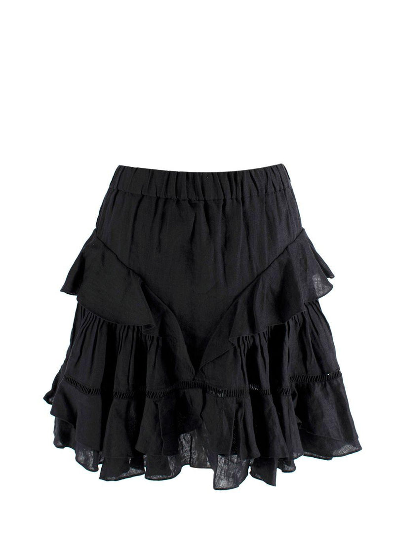 Isabel Marant Etoile Black Alikaya Mini Skirt