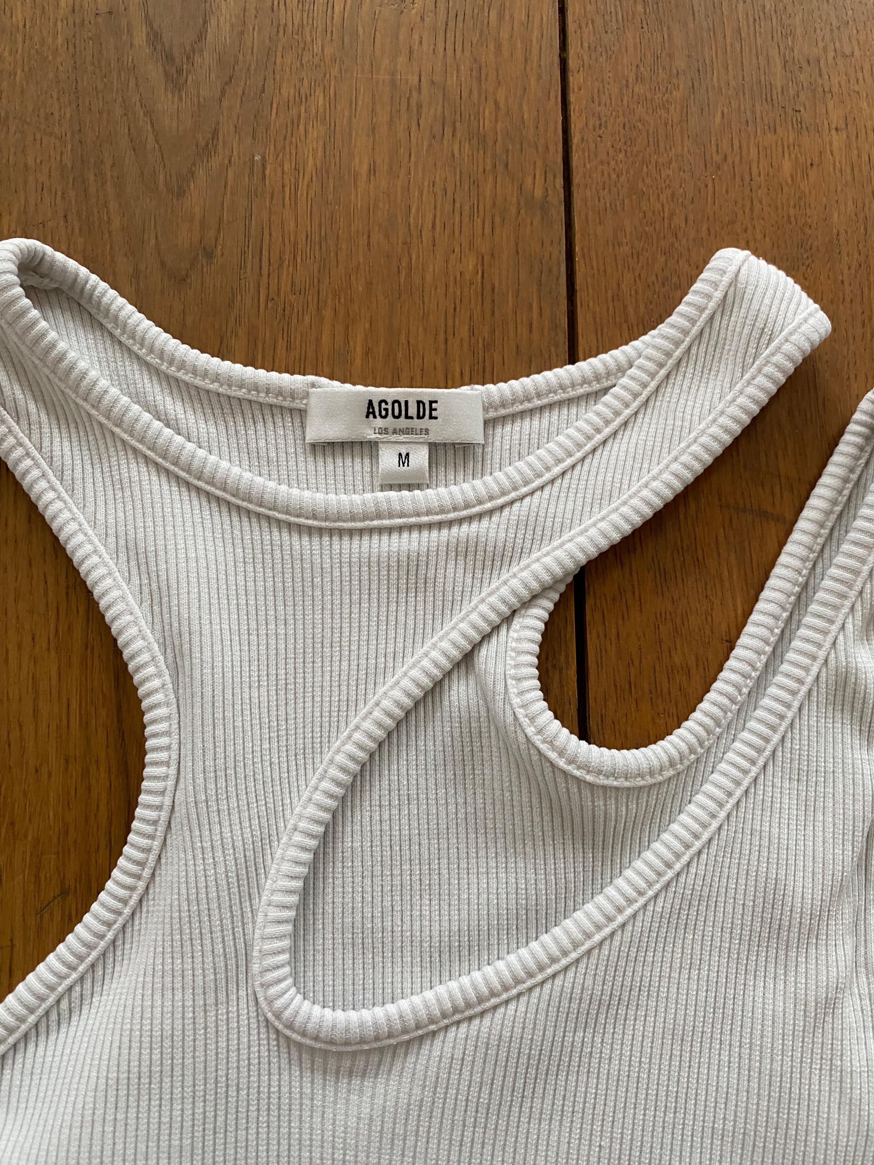 Agolde Athena Vest Top