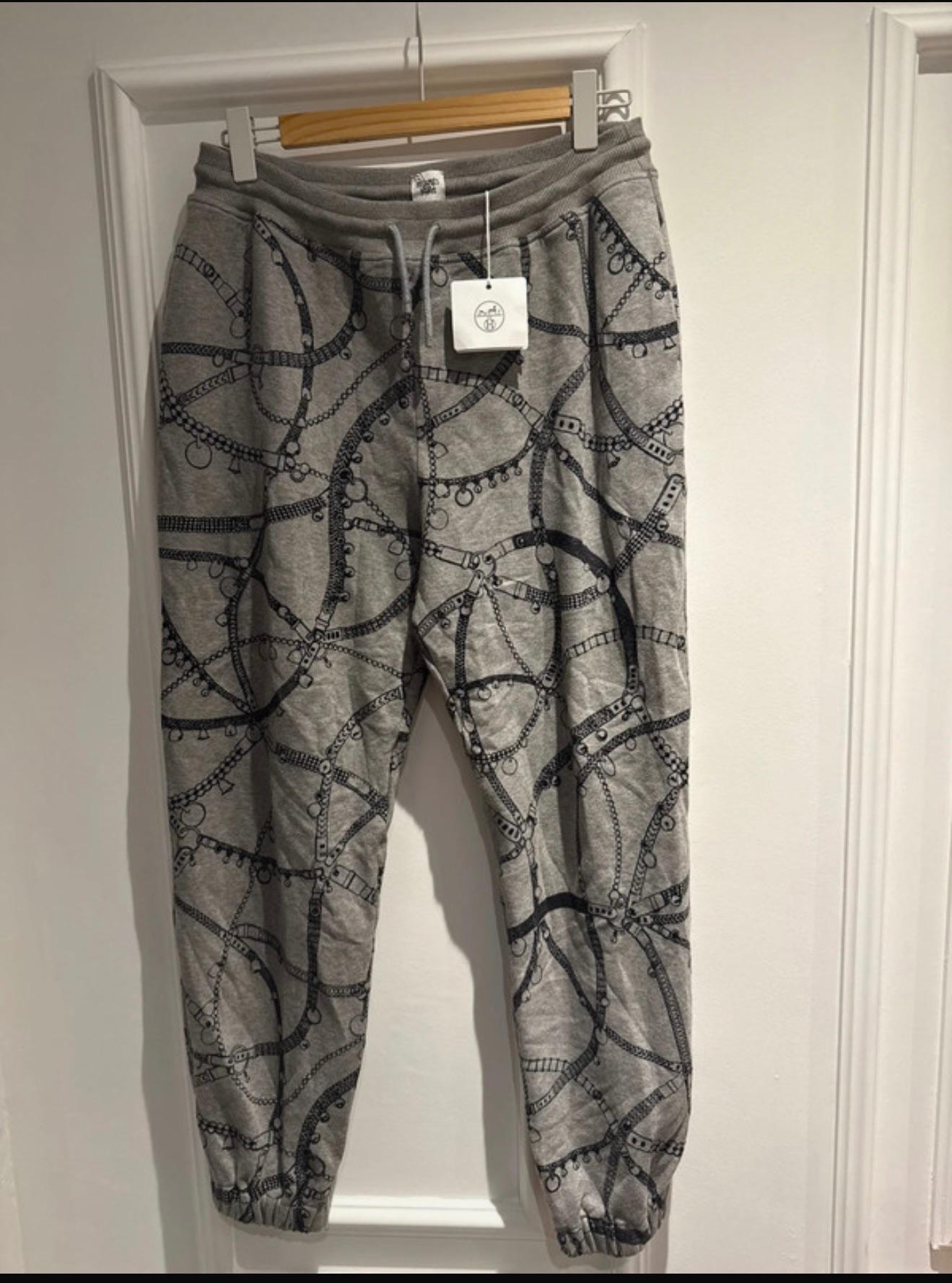 Grey Tresor De Medor Jogging Pants
