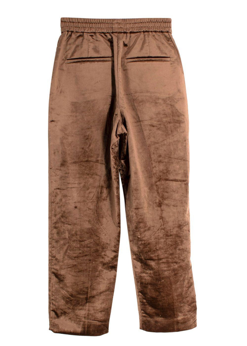 Brunello Cucinelli Bronze Velvet Trousers