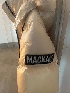 Mackage Orange Ombre Evie Puffer Coat
