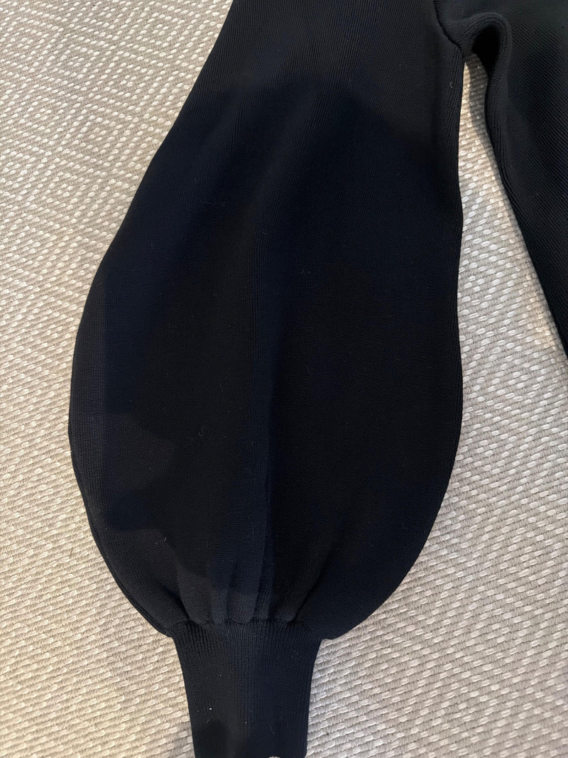 Chloe Black Cutout Jumper
