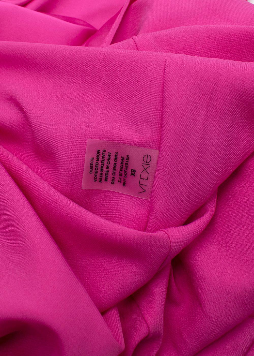 Alexis Magenta Lune Cut Out Dress