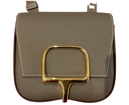 Hermes Etoupe Epsom Mini Della Cavalleria