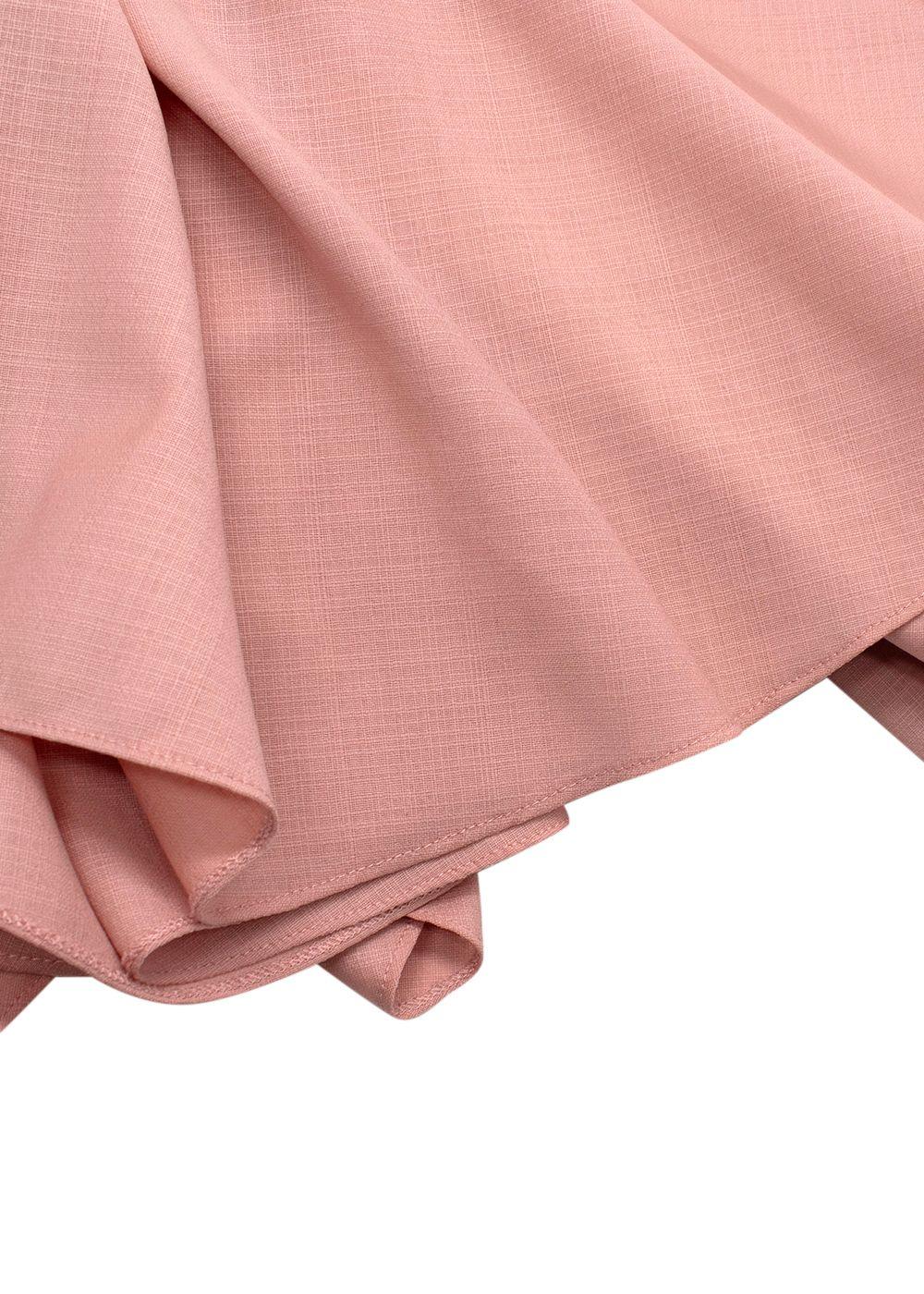 Emilia Wickstead Dusty Pink Esha Midi Dress