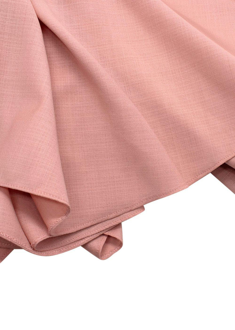Emilia Wickstead Dusty Pink Esha Midi Dress