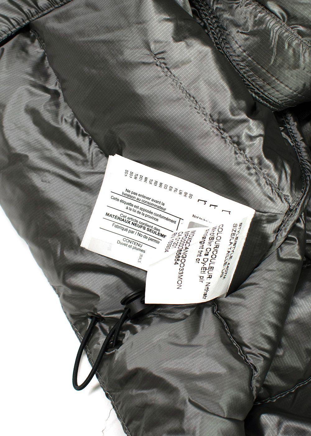 Canada Goose Silver Holiday Crofton Hoody Northstar Puffer Jacket