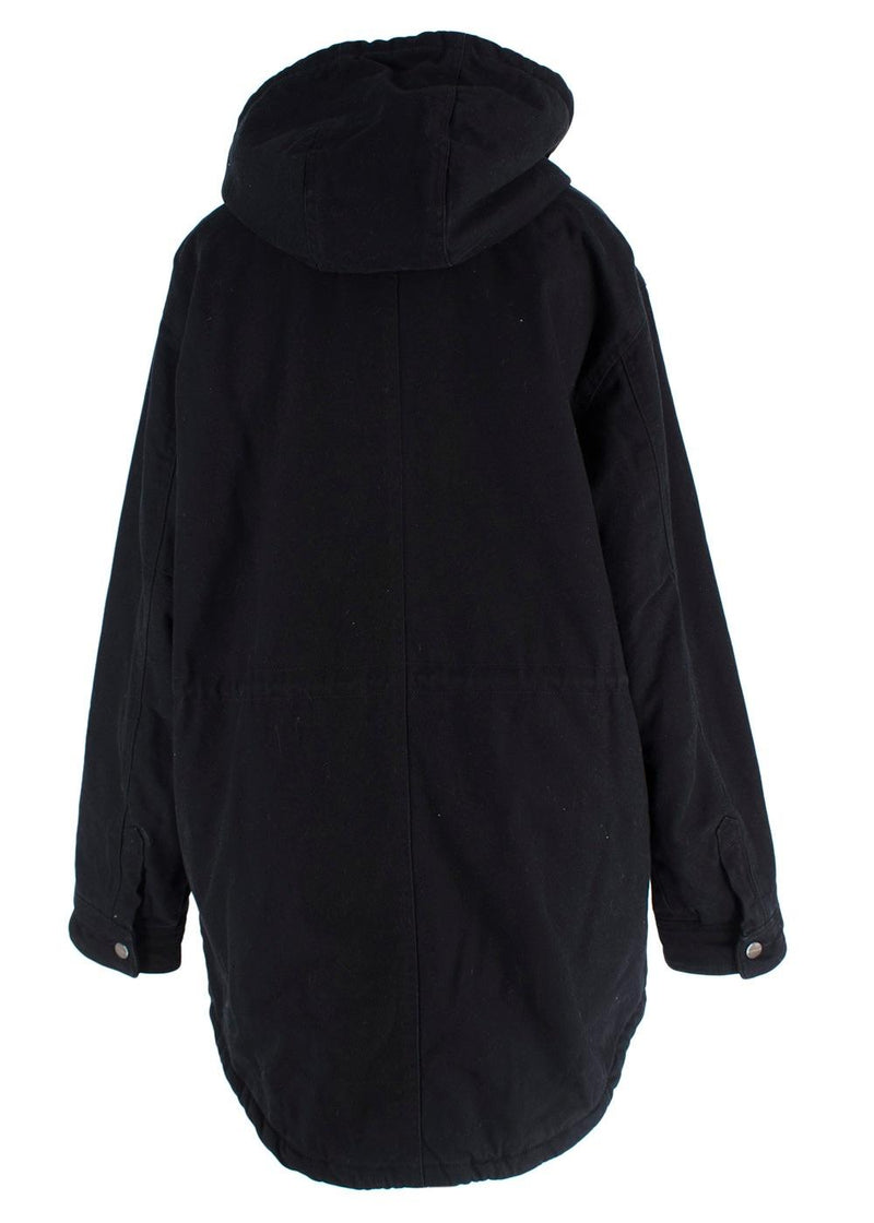 Carhartt x Wardrobe NYC Black Parka Coat