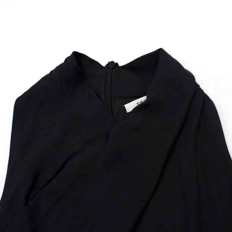 Carven Haut Twill High-neck Sleeveless Top