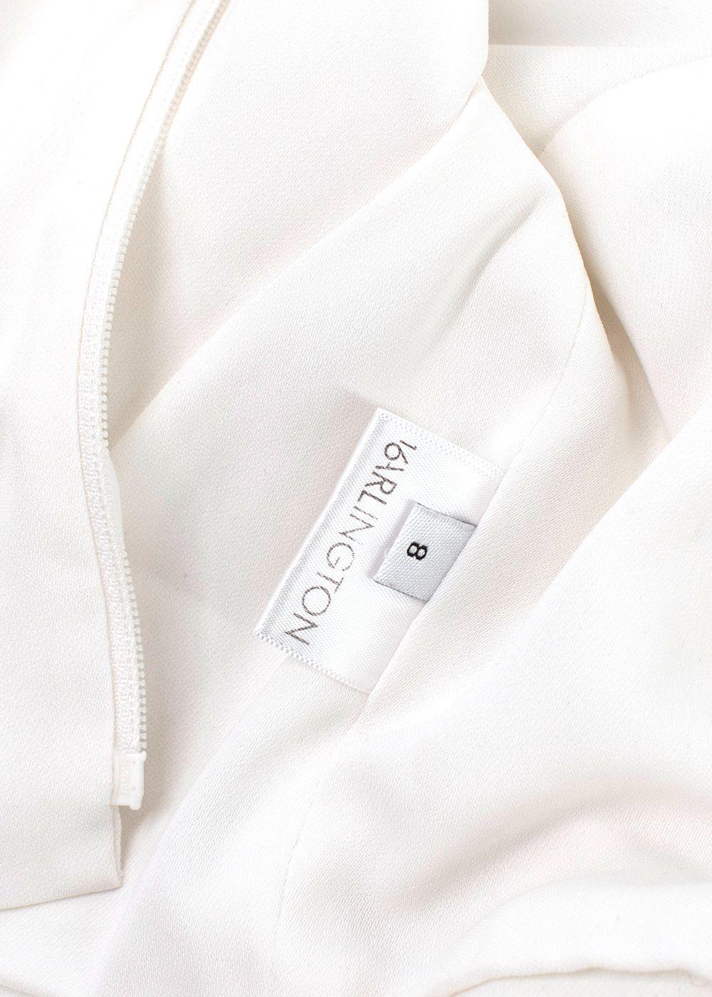 16Arlington White Long Sleeve Bow Tie Blouse