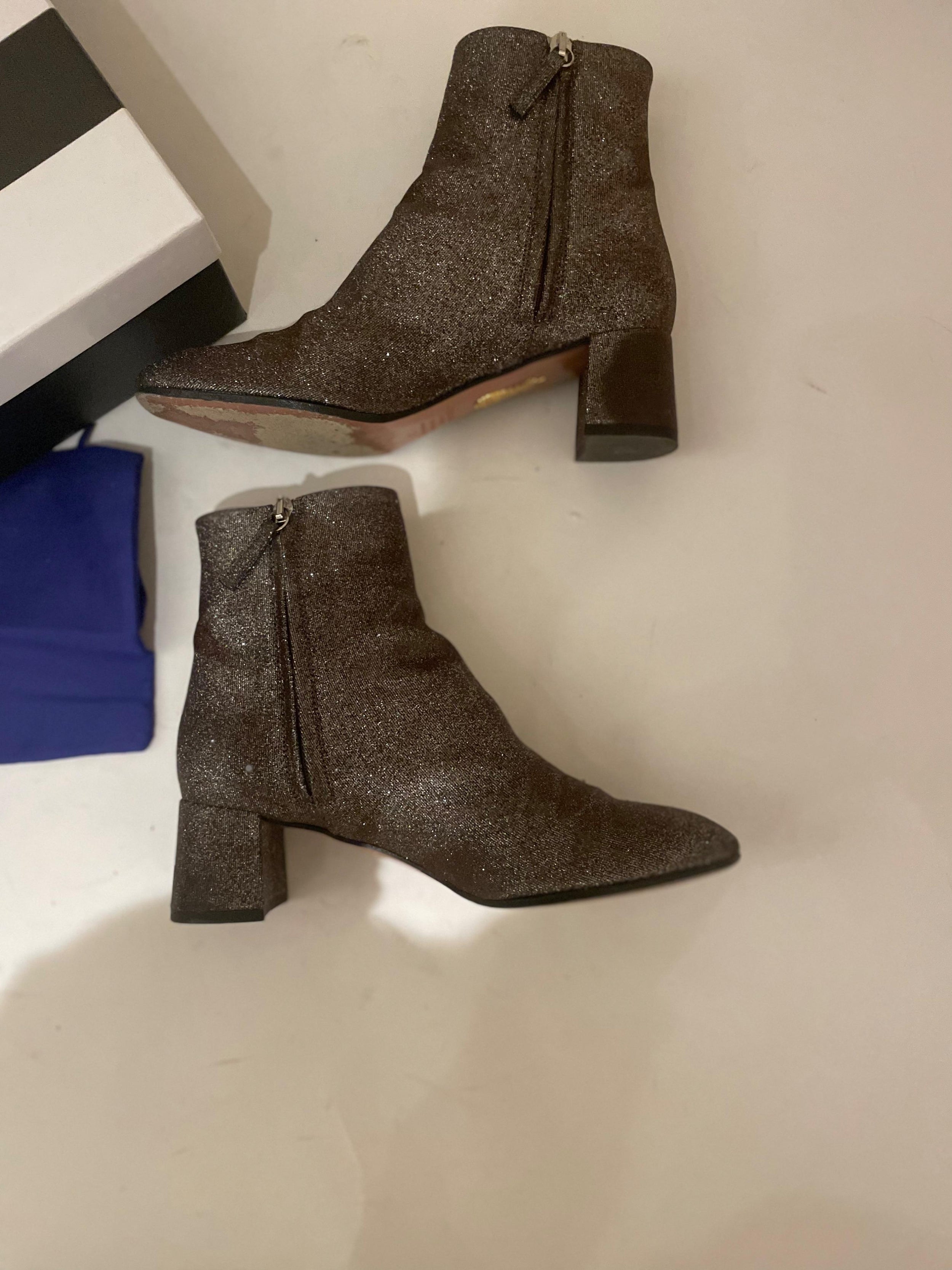 Grenelle Glitter Booties