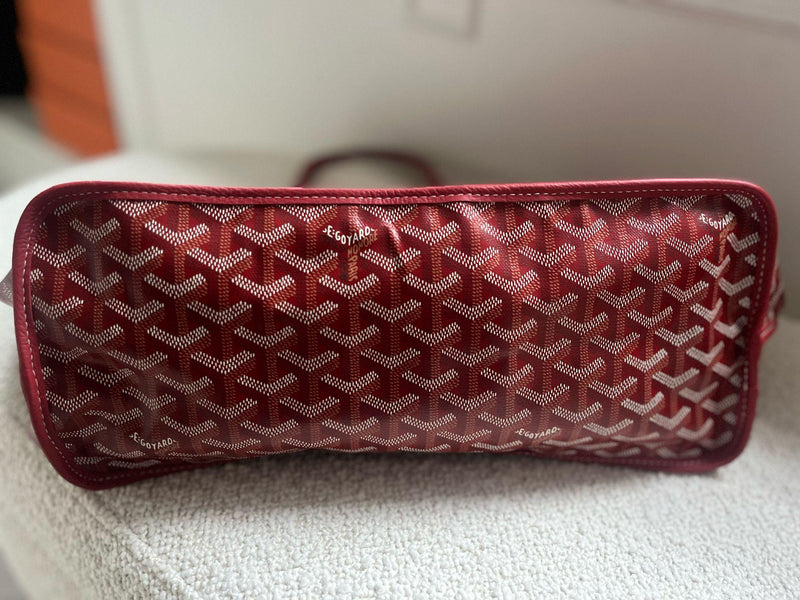 Goyard Red Anjou Reversible Tote Bag