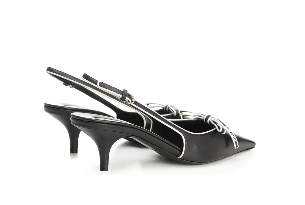 Miu Miu Heeled Shoes 37.5 Black