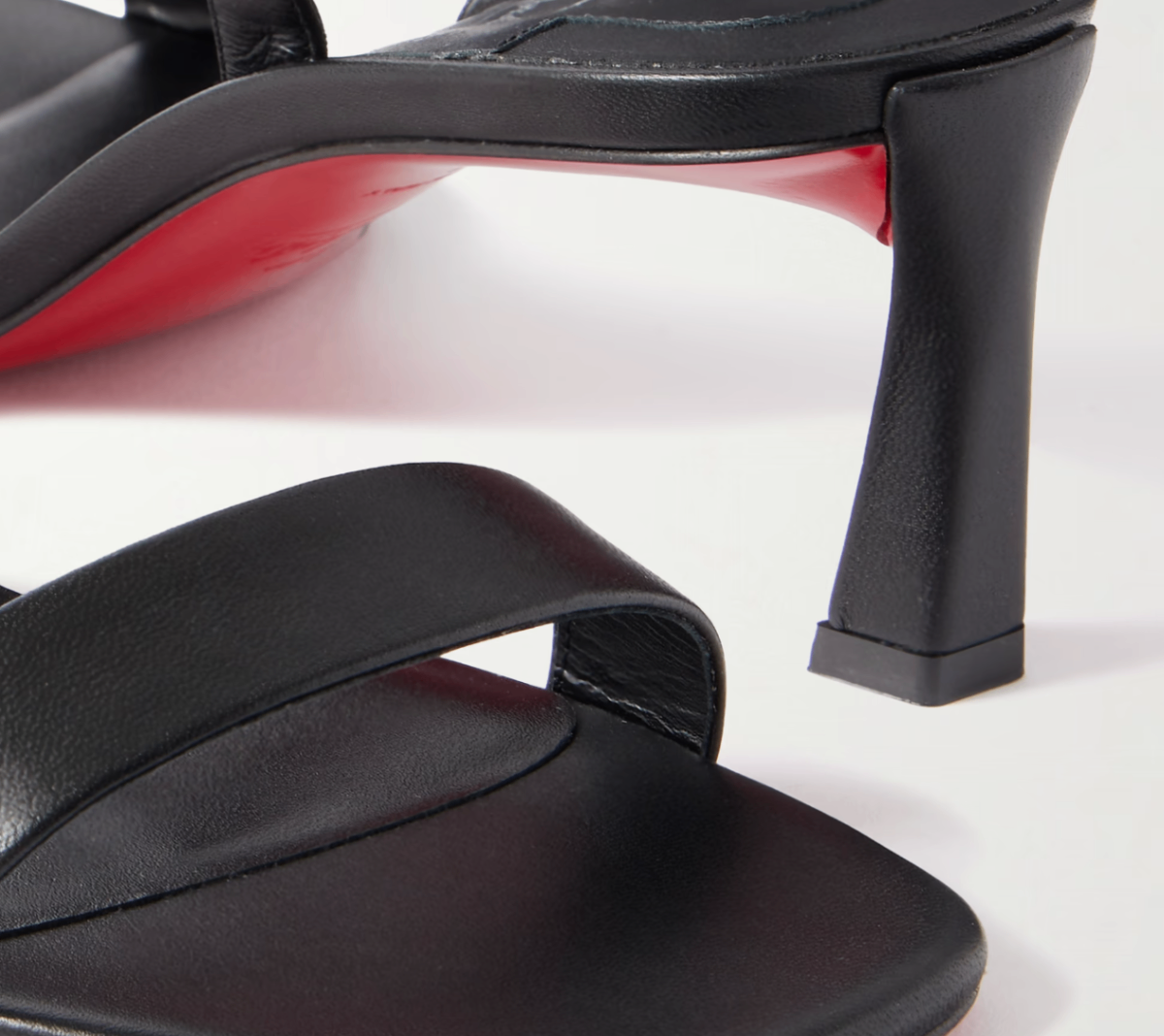 Christian Louboutin Slingback Sandals (O Condora 55) - 39 Black