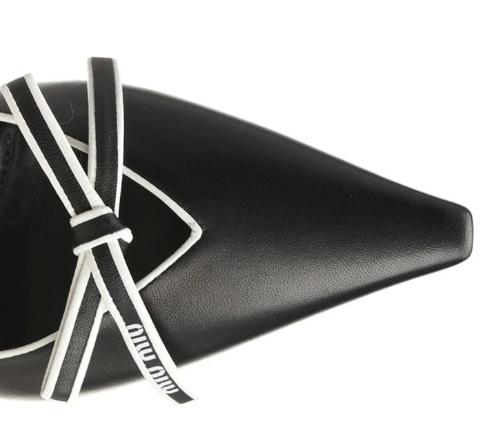 Miu Miu Heeled Shoes 37.5 Black