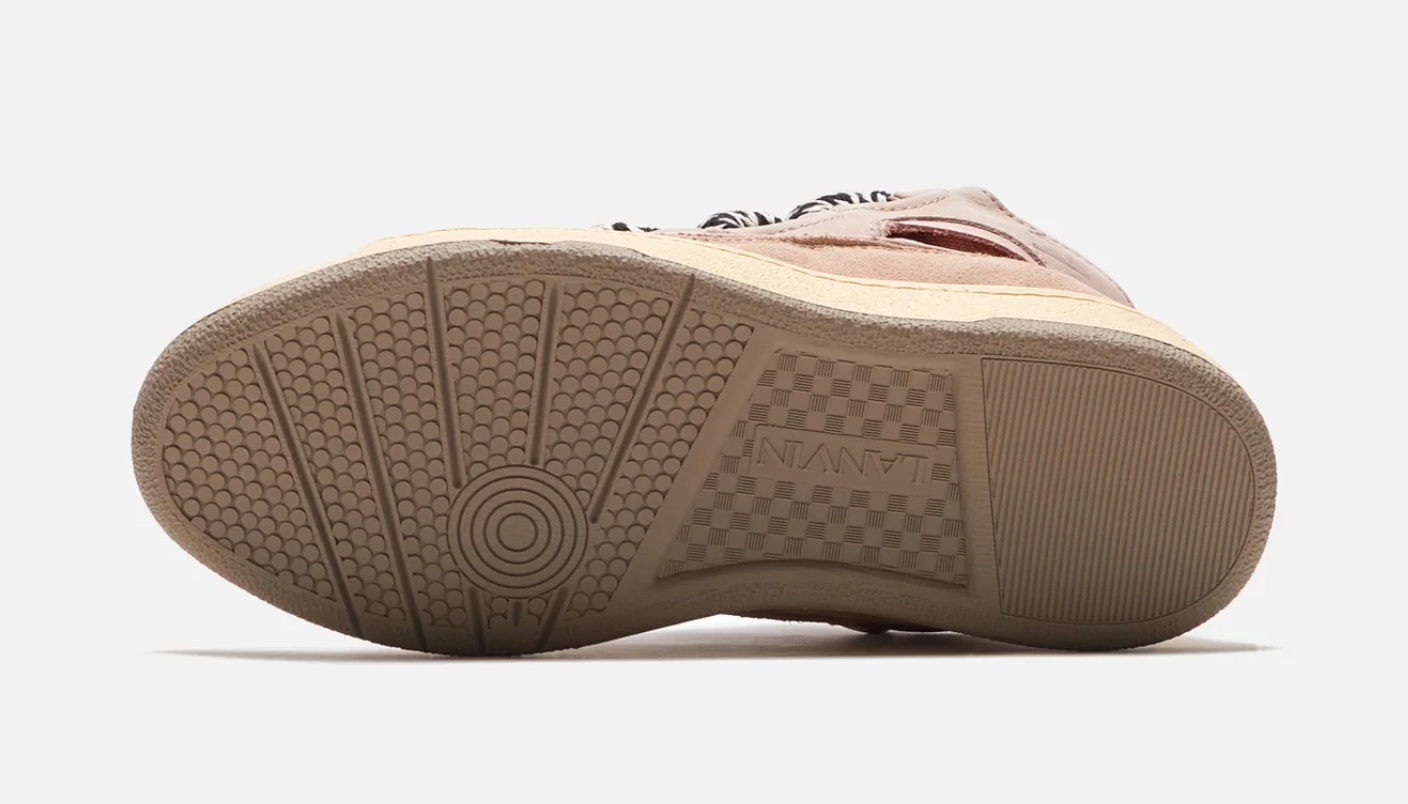 Lanvin Pink Curb Sneakers  - 37