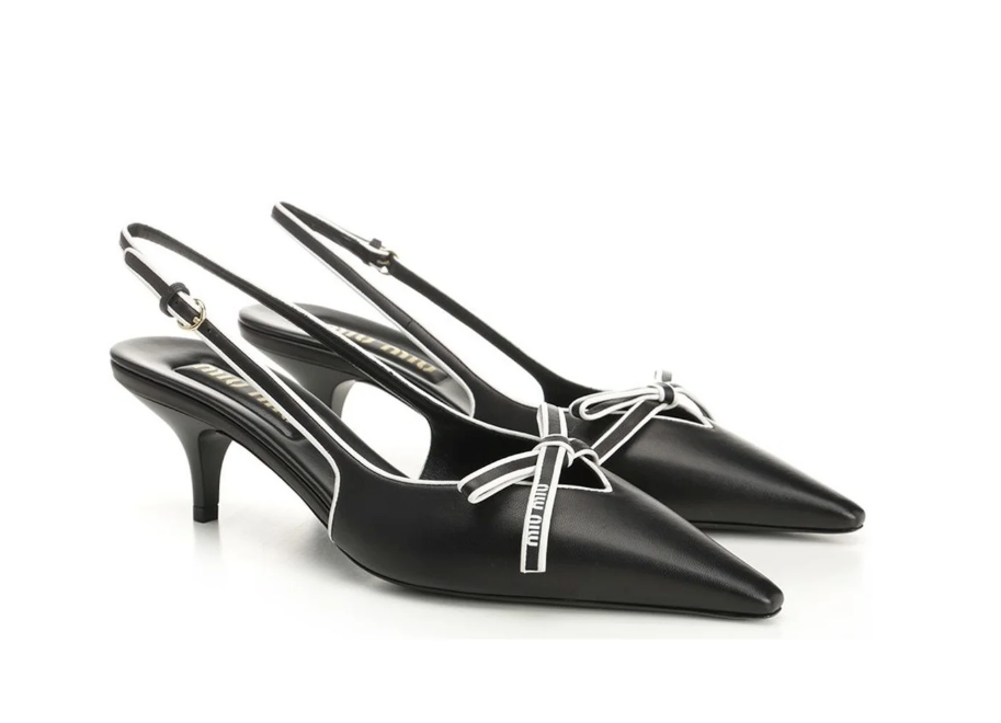 Miu Miu Heeled Shoes 37.5 Black