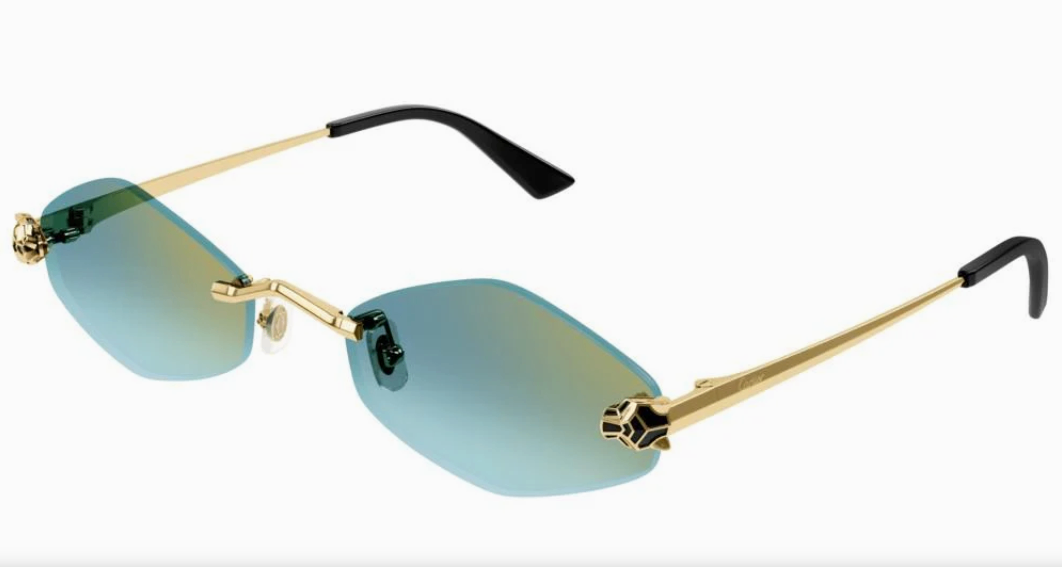 Cartier Sunglasses (CT0433S Geometric Gold)