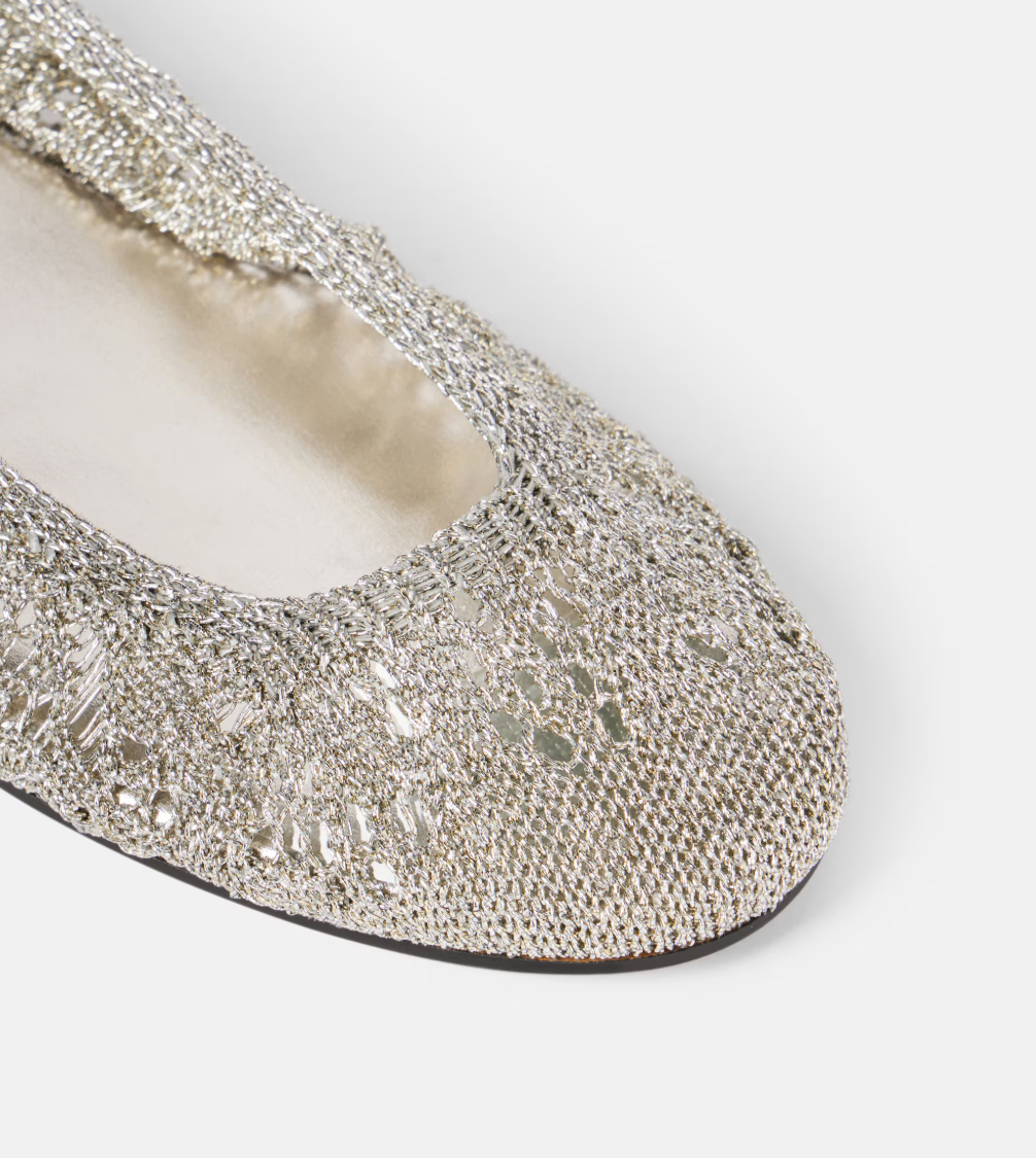 Isabel Marant Belna Crochet Ballet Flats