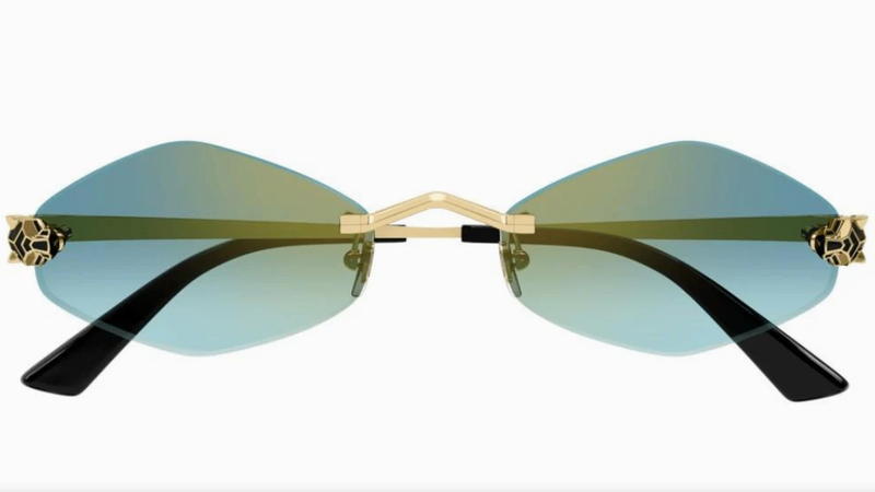 Cartier Sunglasses (CT0433S Geometric Gold)