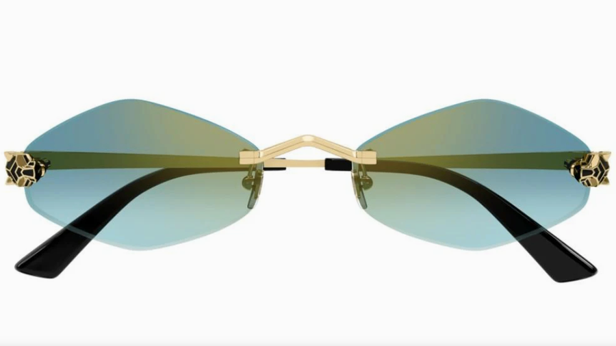 Cartier Sunglasses (CT0433S Geometric Gold)