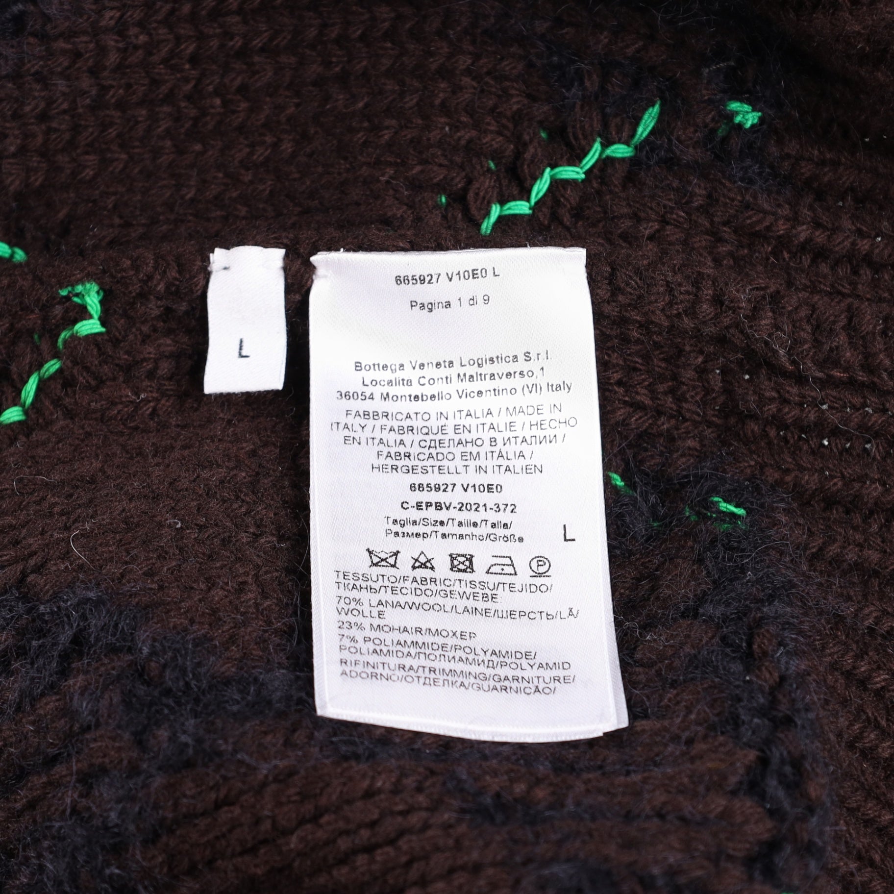 Bottega Veneta Wool-Mohair Jumper