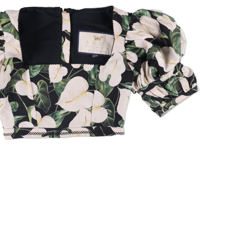 Agua by Agua Bendita Lily Print Top