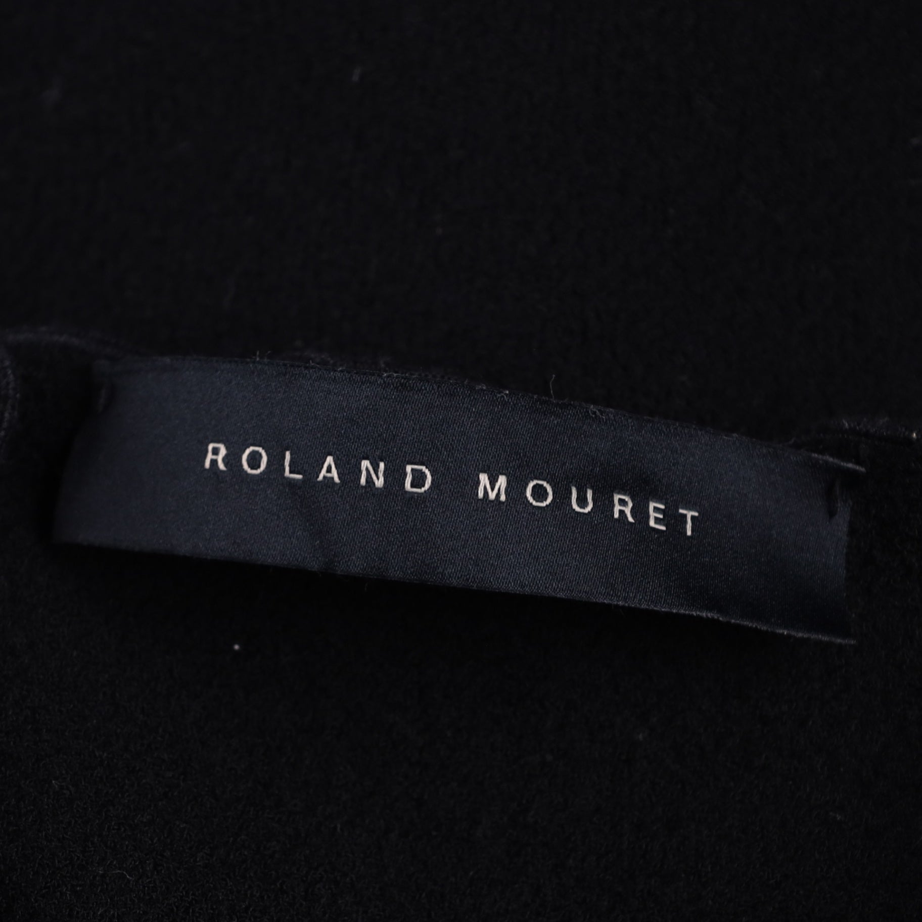 Roland Mouret Eugene Open-Back Draped Top