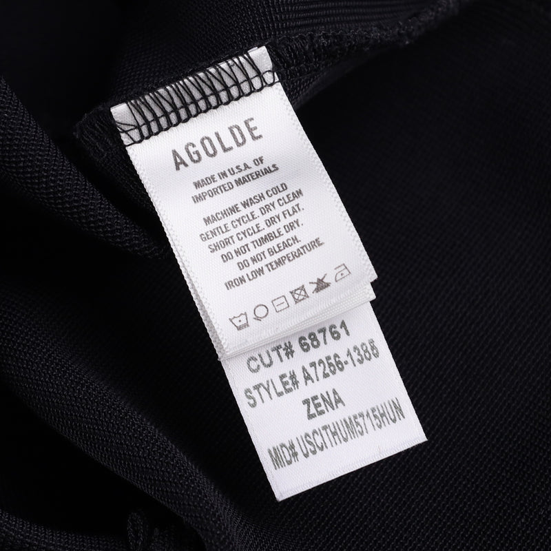 Agolde Zena Ribbed-Jersey Bodysuit