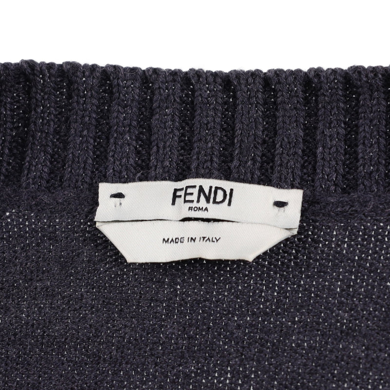 Fendi Wool V-neck Cardigan