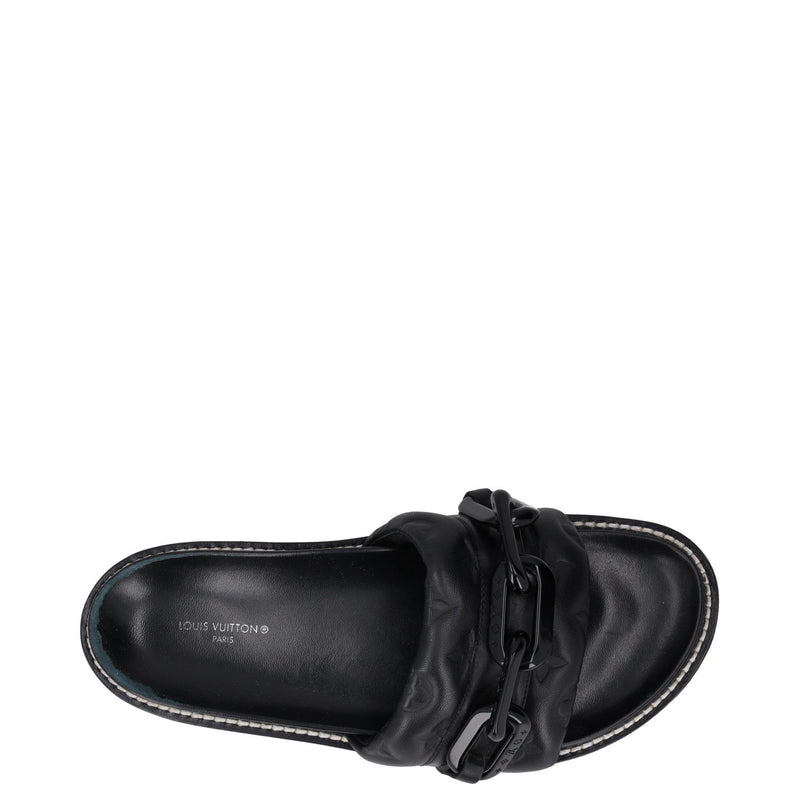 Louis Vuitton Sunset Flat Comfort Mule Slide Sandal