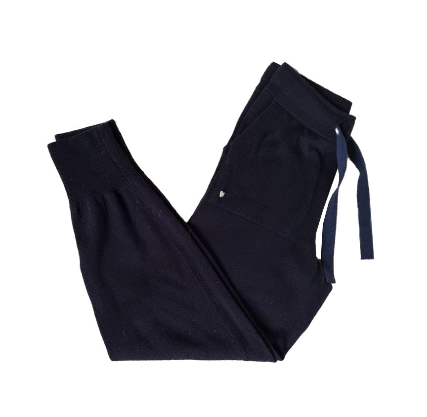 Bamford Black Cashmere Jogging Bottoms