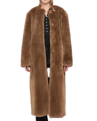 Stand Studio Coats and Jackets Brown